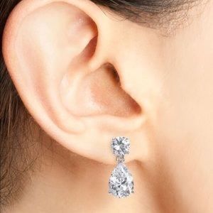 Nadri Jewelry - Nadri Cubic Zirconia Update Teardrop Earrings Nadri Jewelry - Nadri Cubic Zirconia Update Teardrop Earrings